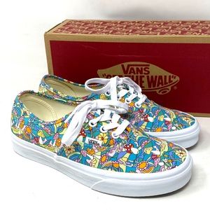 VANS Authentic New Floral Low Top Sneakers Women’s